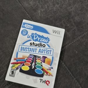 THQ uDraw Studio Instant Artist Nintendo Wii Drawing Game